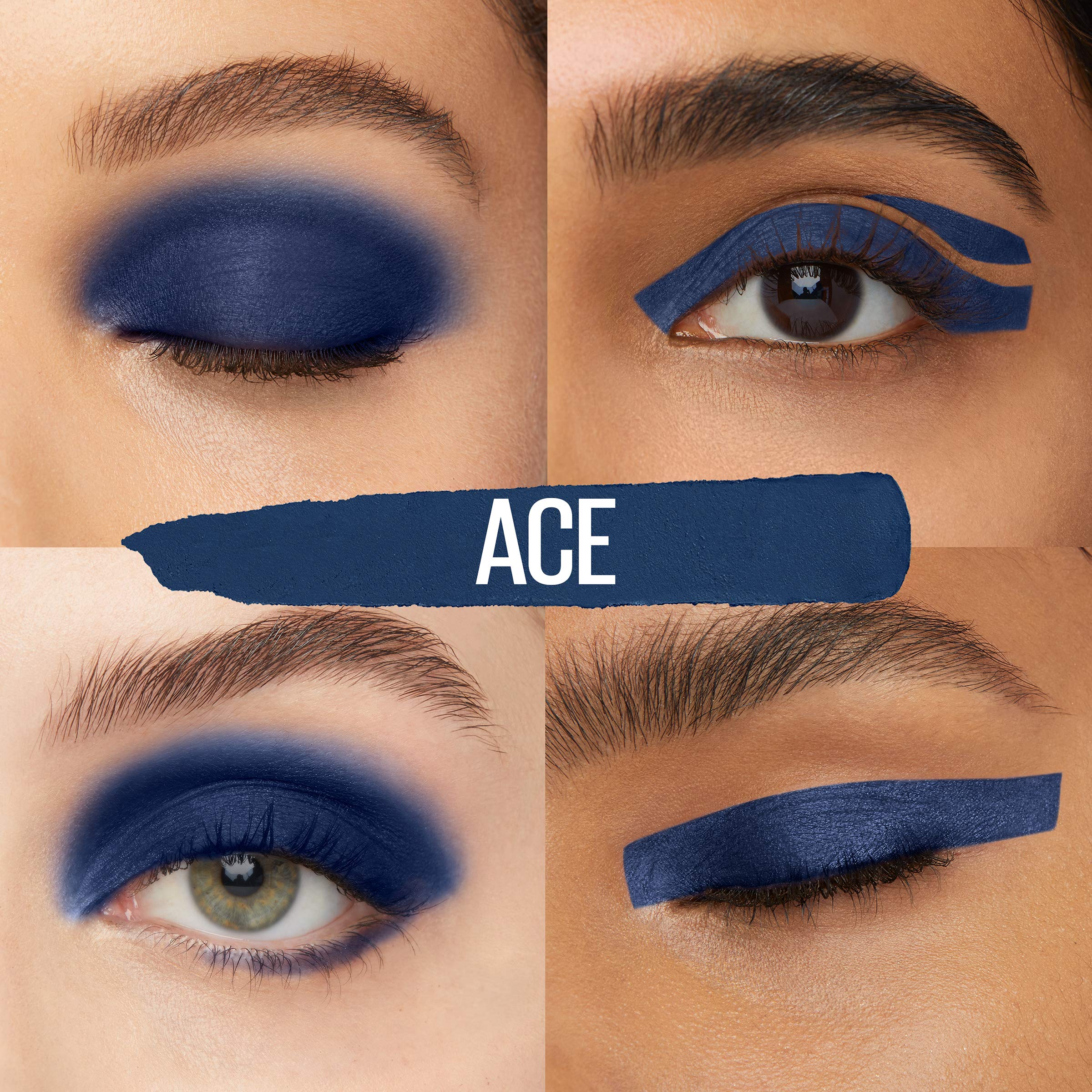Lápiz de sombras de ojos en crema y polvo Color Strike de MAYBELLINE