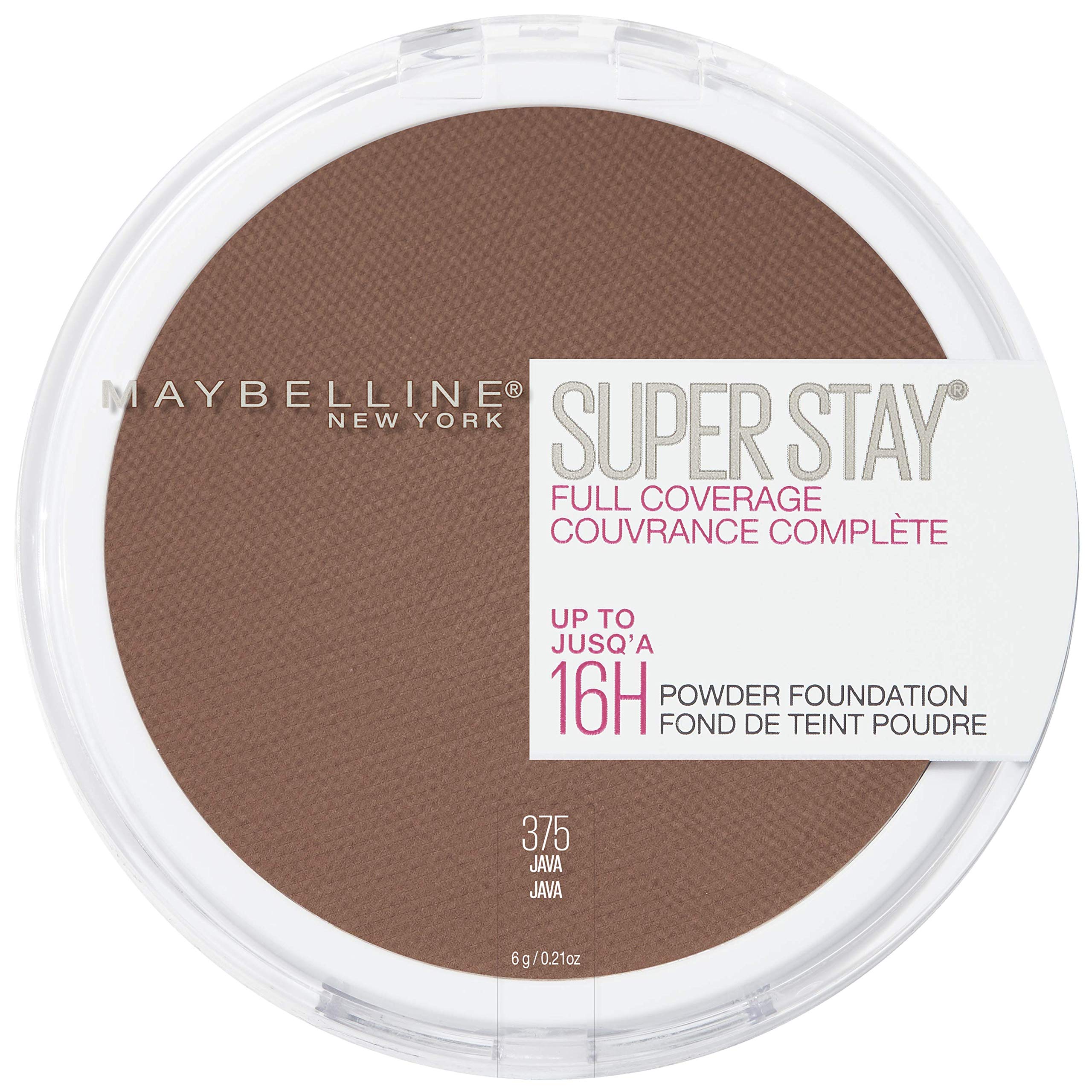 Base de maquillaje en polvo Maybelline Super Stay Full Coverage 16H