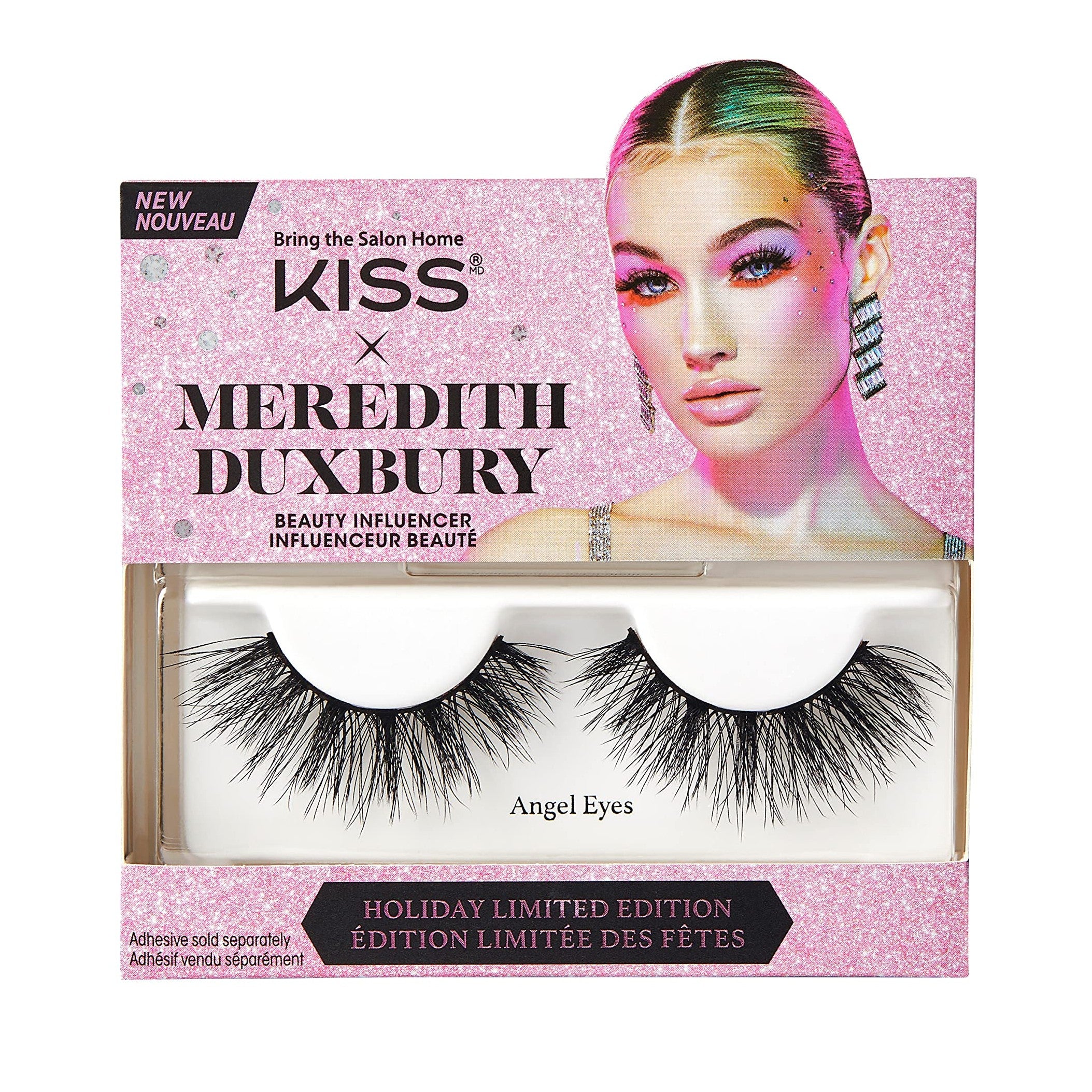 Pestañas postizas de edición limitada navideñas KISS X Meredith Duxbury