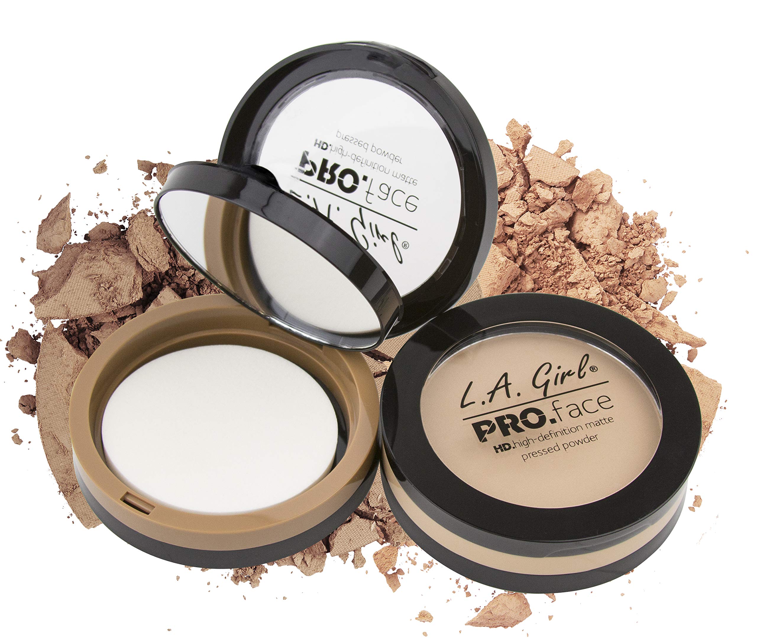 Polvo compacto mate de alta definición LA Girl Pro Face HD
