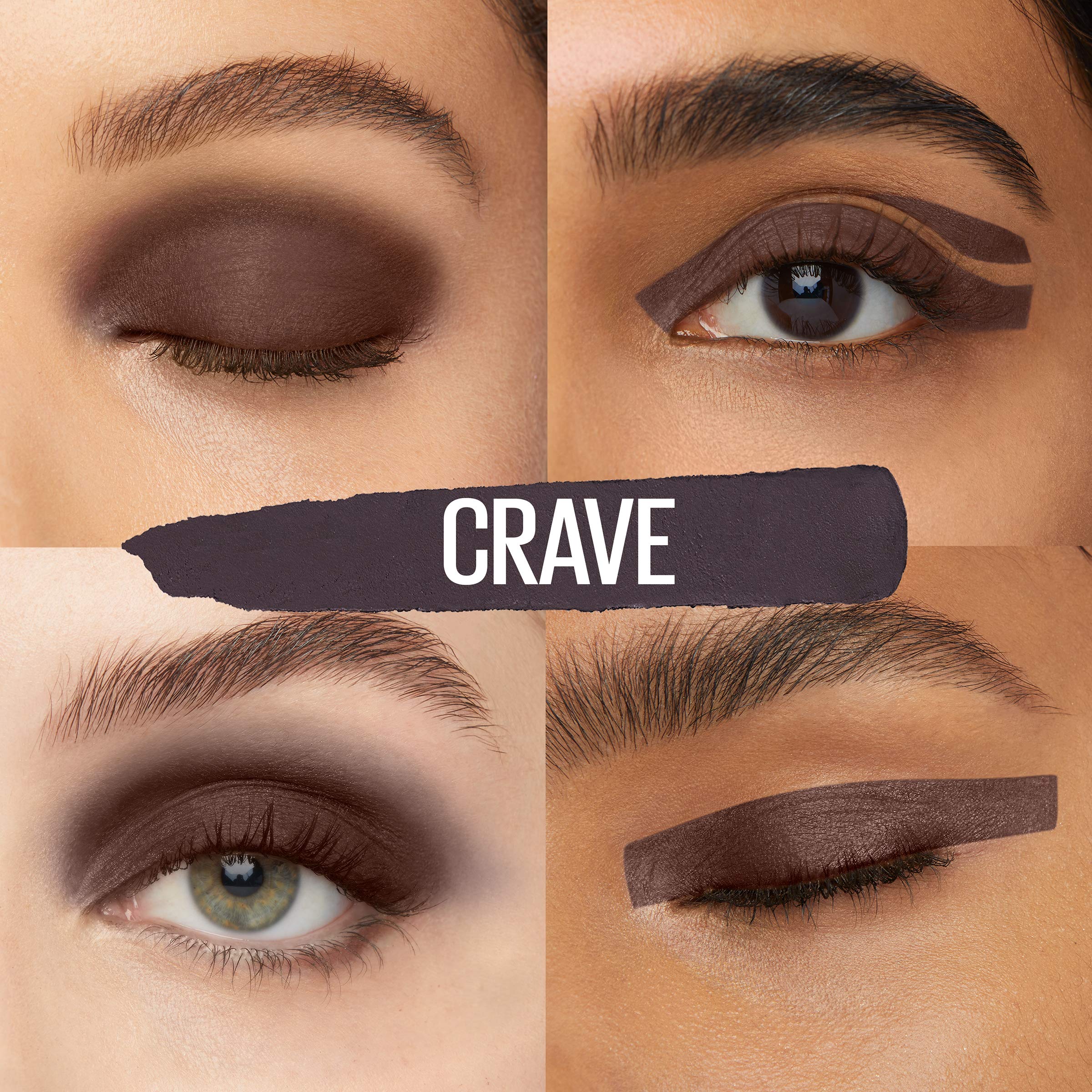 Lápiz de sombras de ojos en crema y polvo Color Strike de MAYBELLINE
