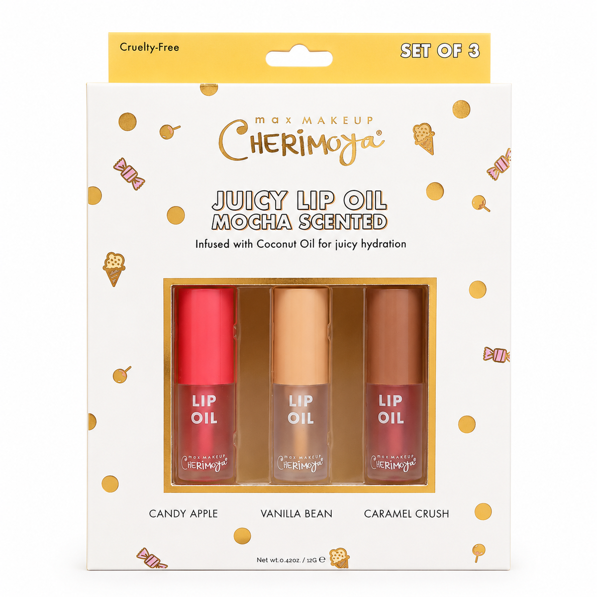 Juicy Lip Oil Trio -Juicy Hydration (3 pcs) – VIAI BEAUTY