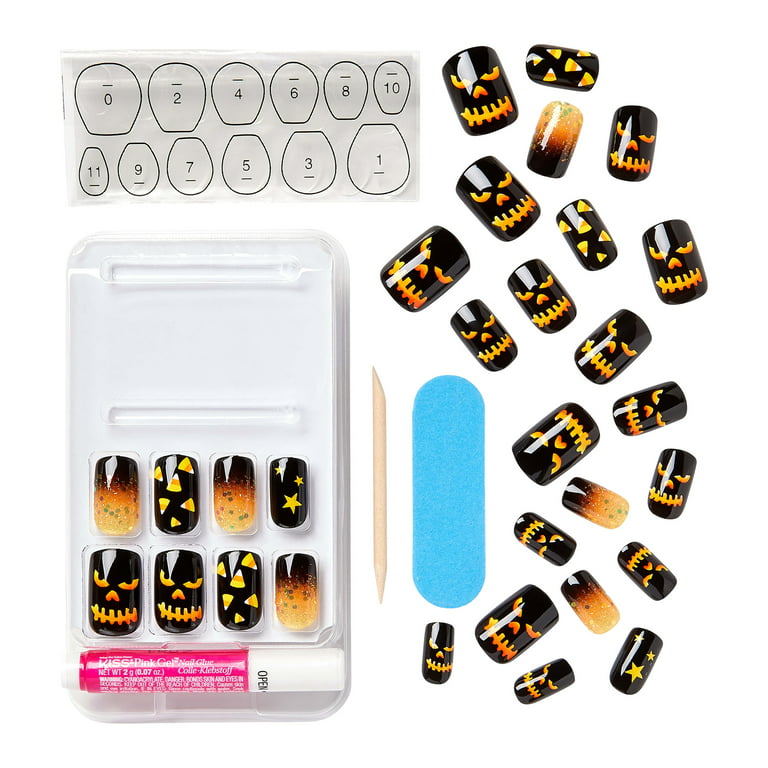 KISS Glow In The Dark Special Design Nails