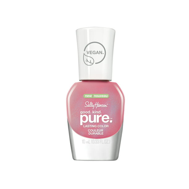 SALLY HANSEN Esmalte de uñas vegano, bueno, suave, puro y con aceite
