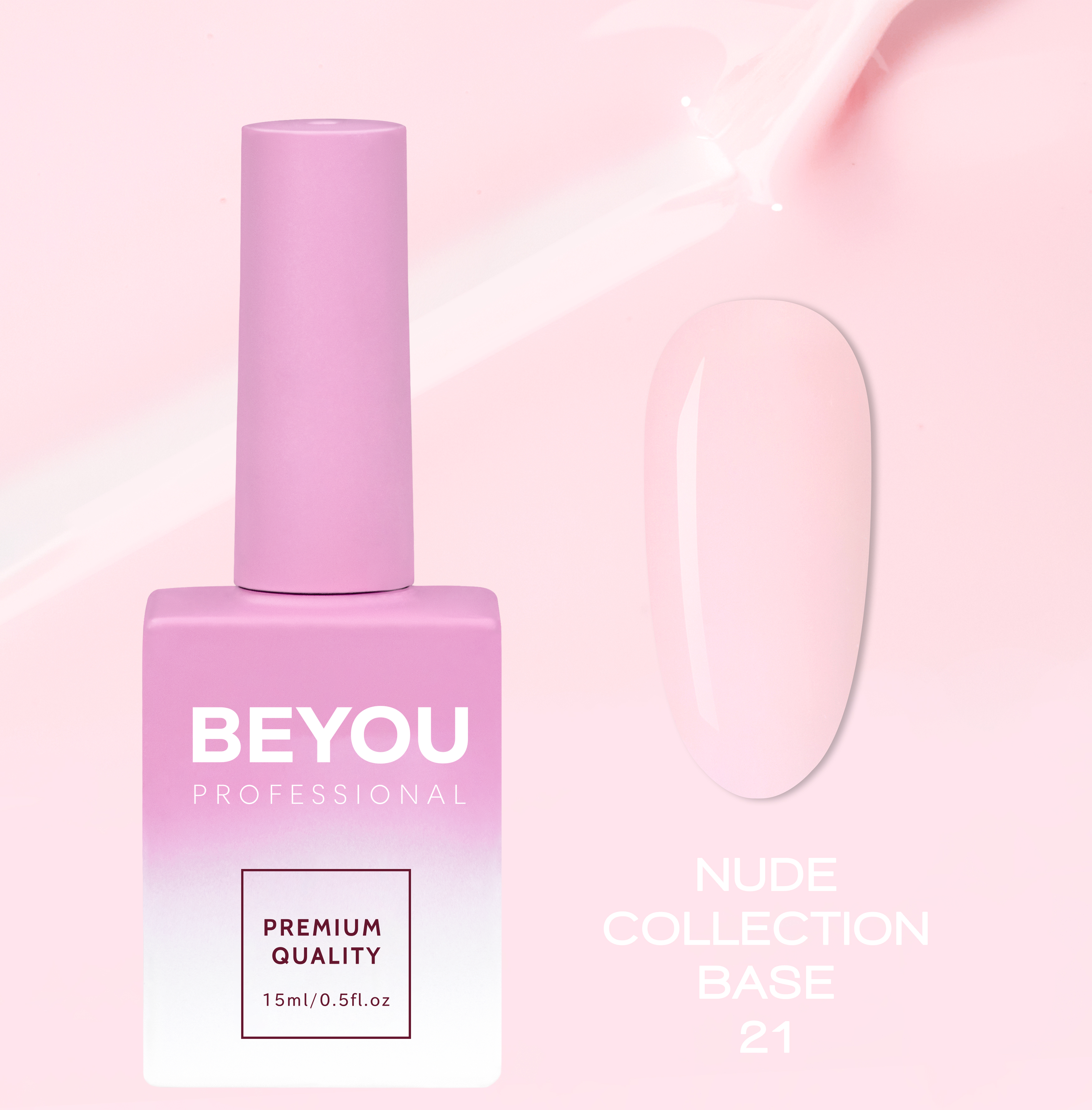 BEYOU Professional Nude Collection Base 21 15 ML