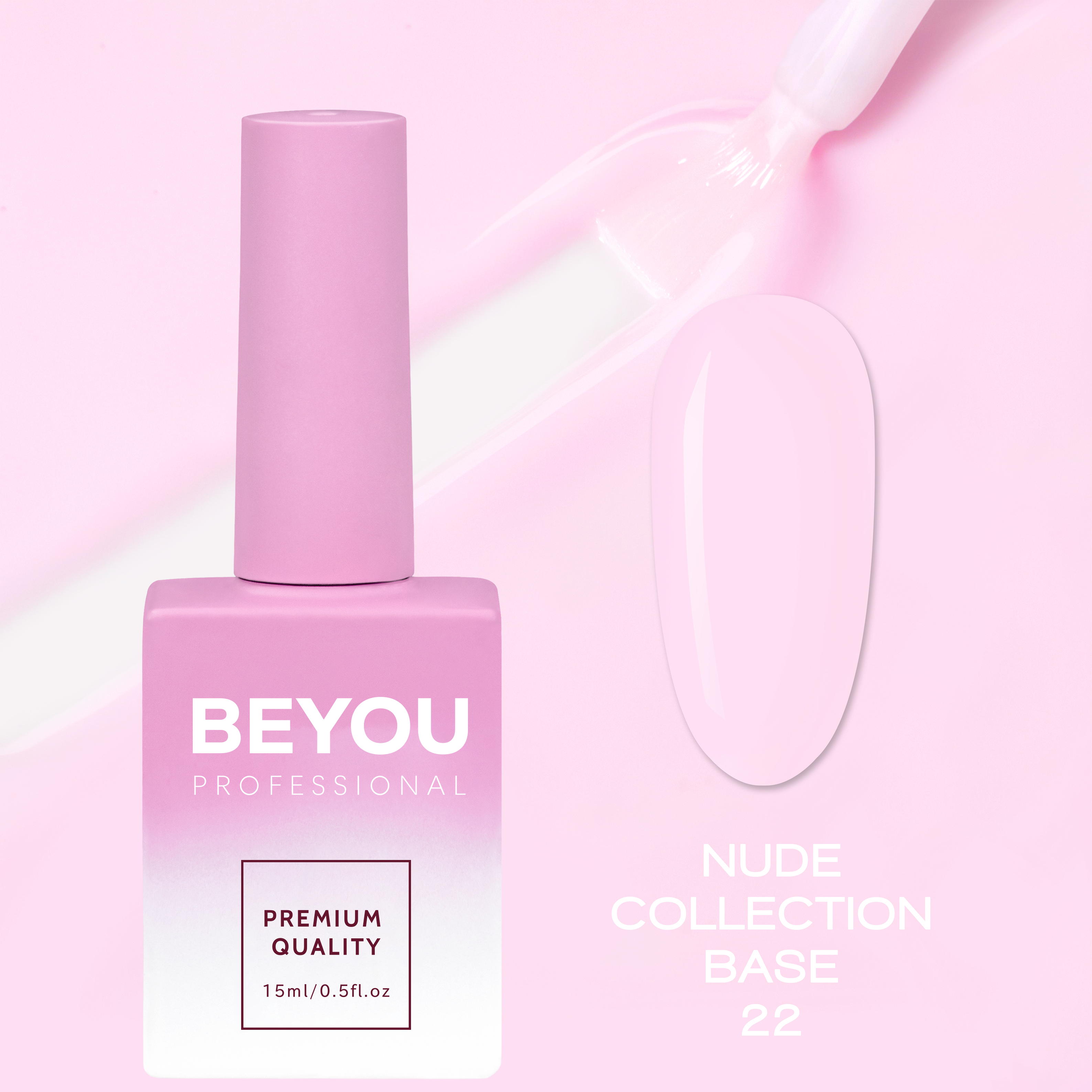 BEYOU Professional Nude collection Base 22 15 ML