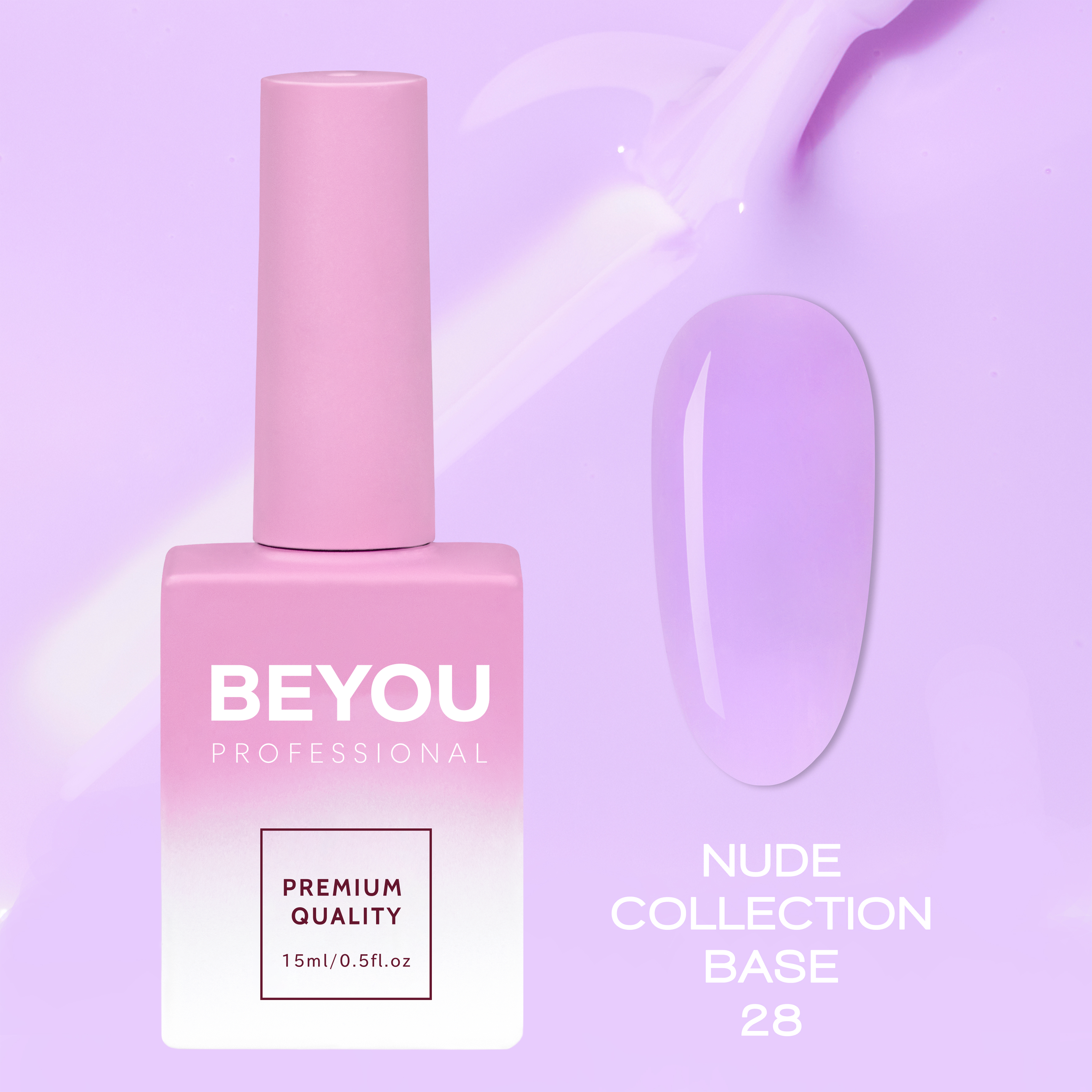 BEYOU Professional Nude Collection Base 28 15 ML