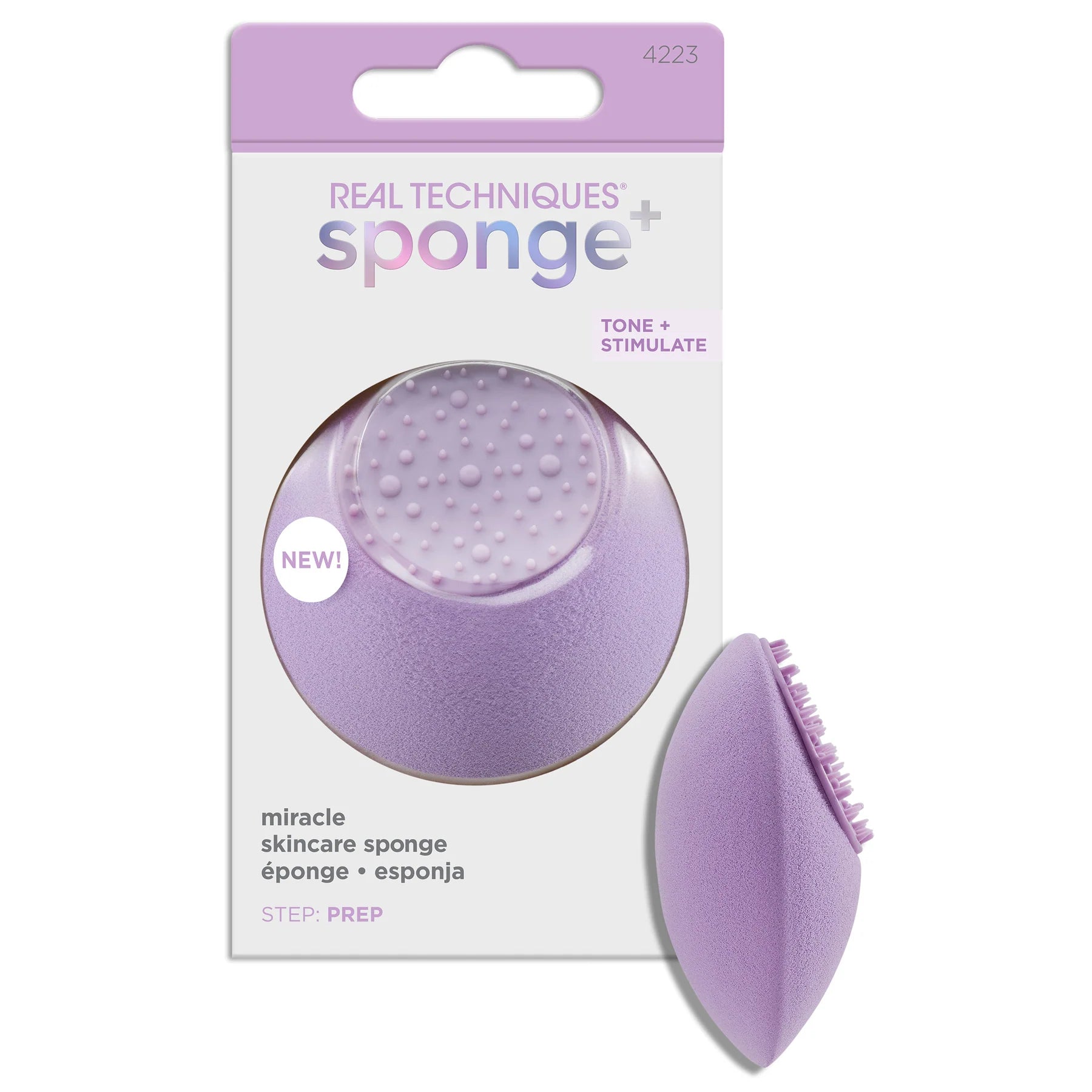 REAL TECHNIQUES Esponja + Esponja Miracle Skincare