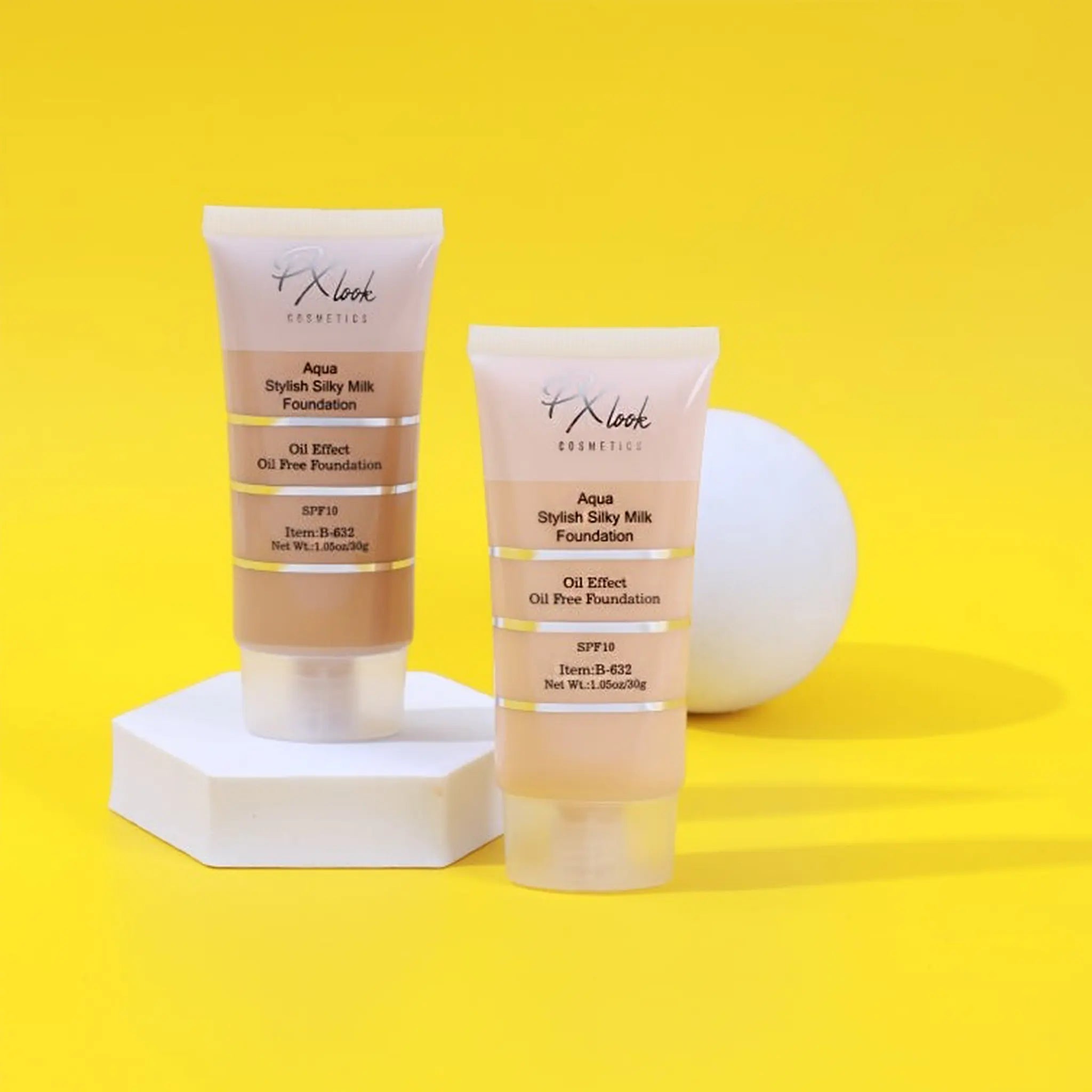 Aqua Stylish Silky Milk Oil Free Foundation