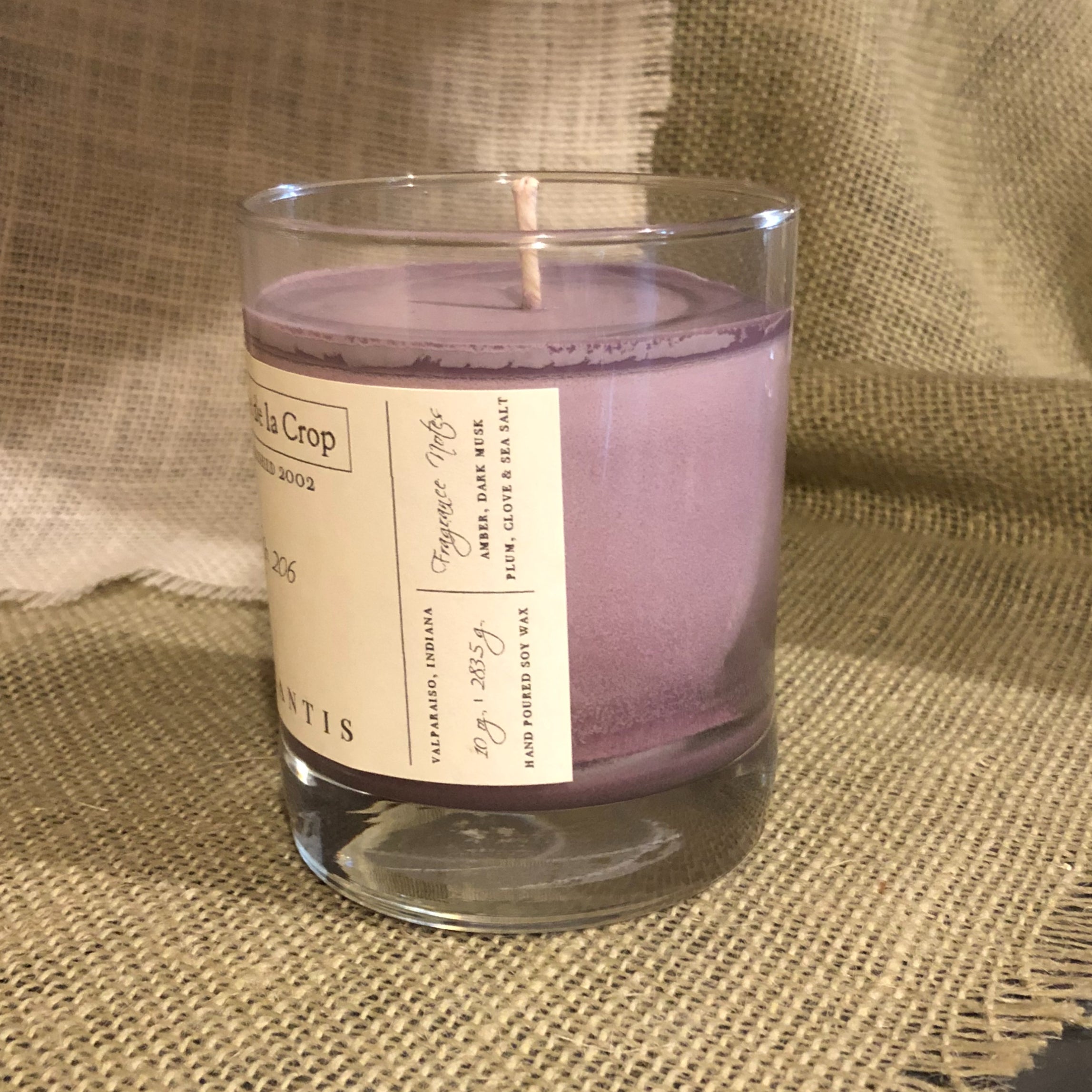 Soy Candle - Atlantis (Sea Salt & Dark Musk)