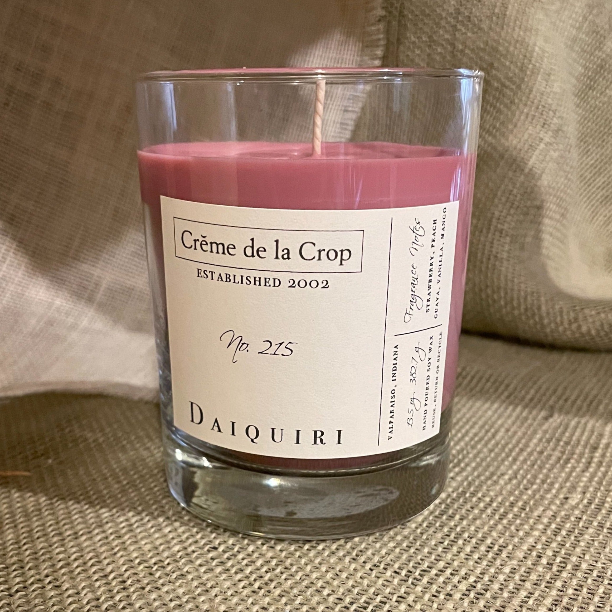 Soy Candle - Daiquiri (Strawberry)