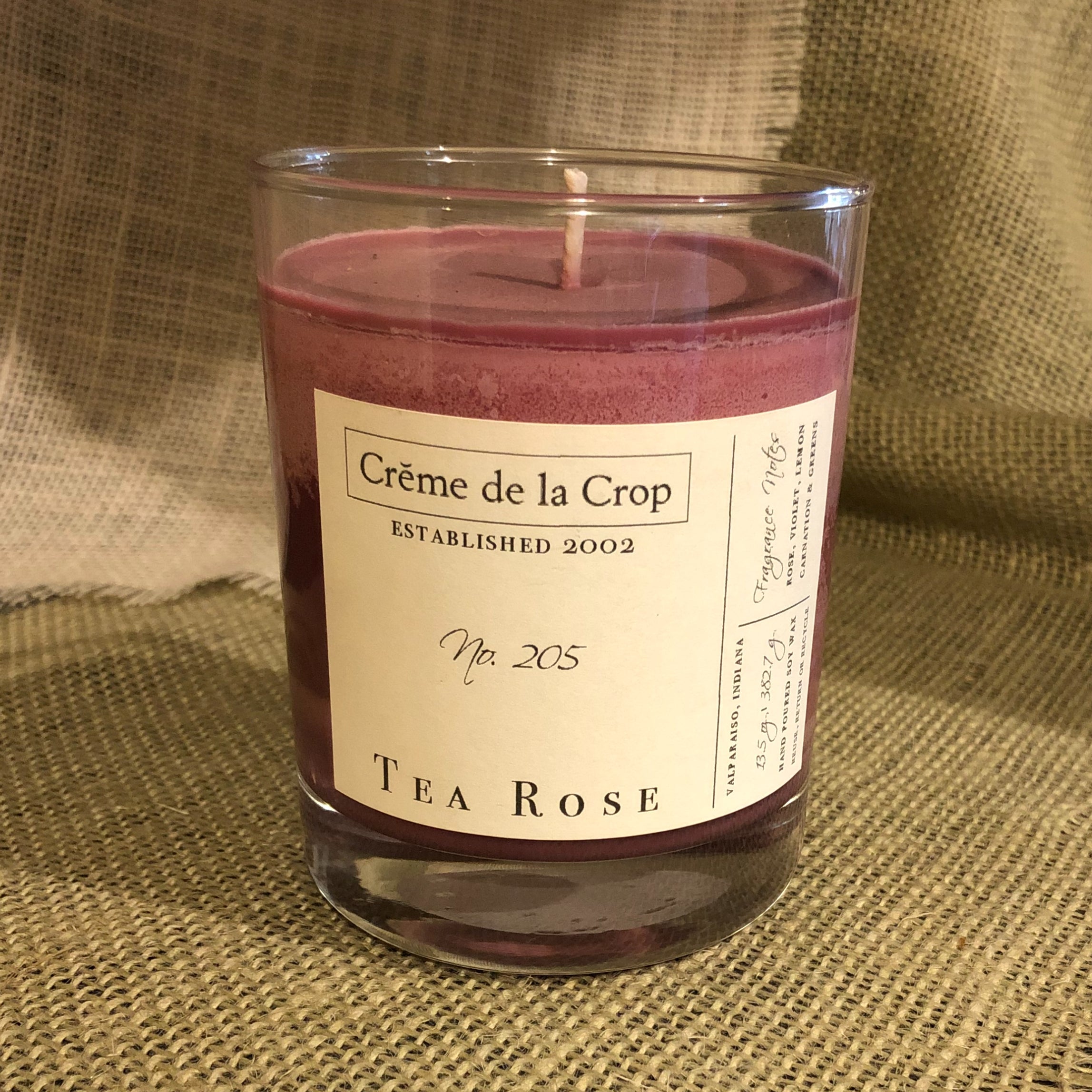 Soy Candle - Tea Rose