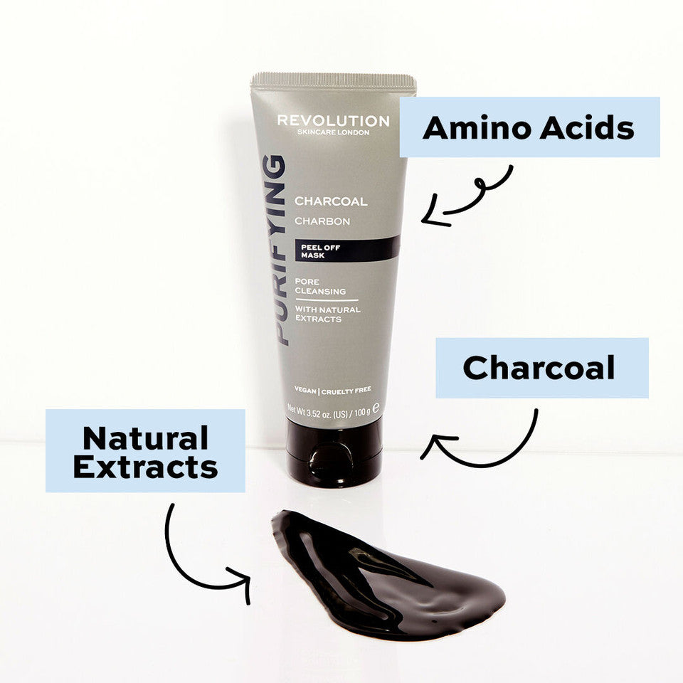 REVOLUTION Mascarilla Peel Off Purificante de Carbón