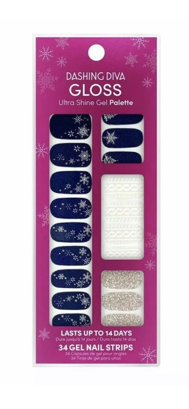 Paleta de gel ultrabrillante DASHING DIVA Gloss, 32 unidades