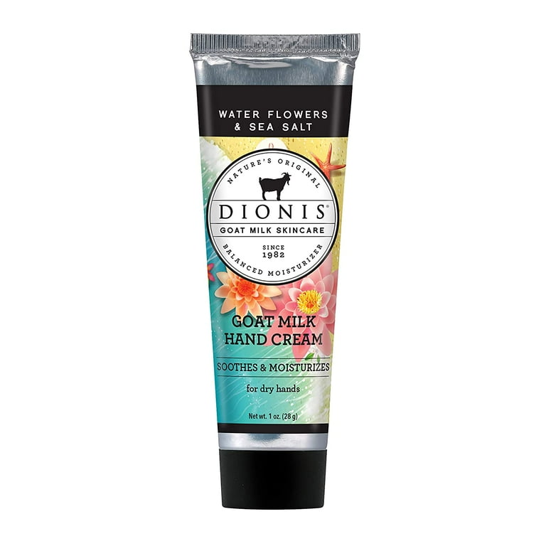 Crema de manos hidratante y humectante con leche de cabra DIONIS