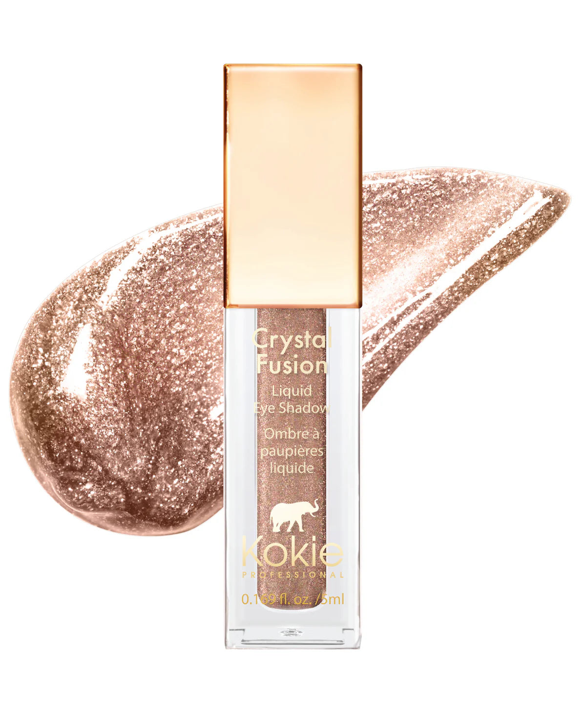 Sombra de ojos líquida Crystal Fusion de KOKIE Cosmetics
