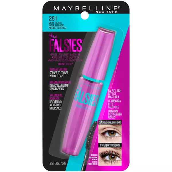 MAYBELLINE Falsies Instant Volume Washable Mascara.