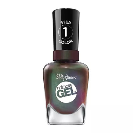 SALLY HANSEN Miracle Gel - Esmalte de uñas con brillo de color