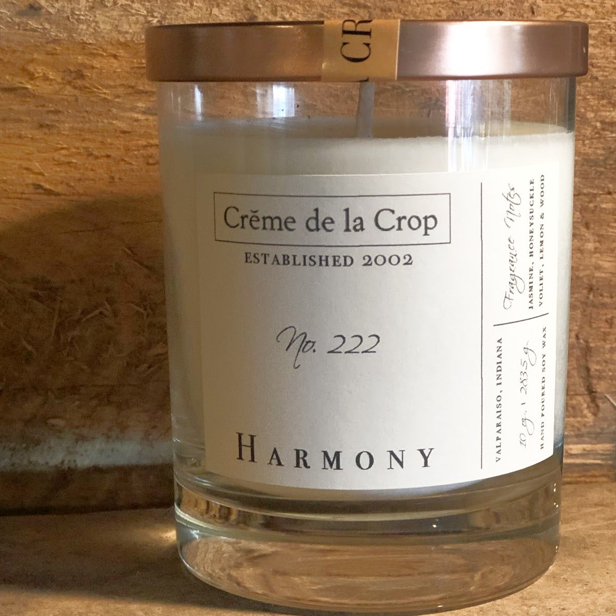 Soy Candle - Harmony (Honeysuckle)