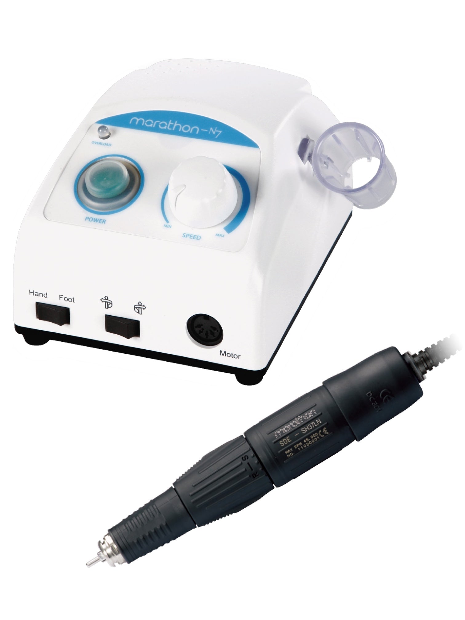 Saeyang Marathon N7 Professional E-File With Overload Protection System + SH37LN HandPiece