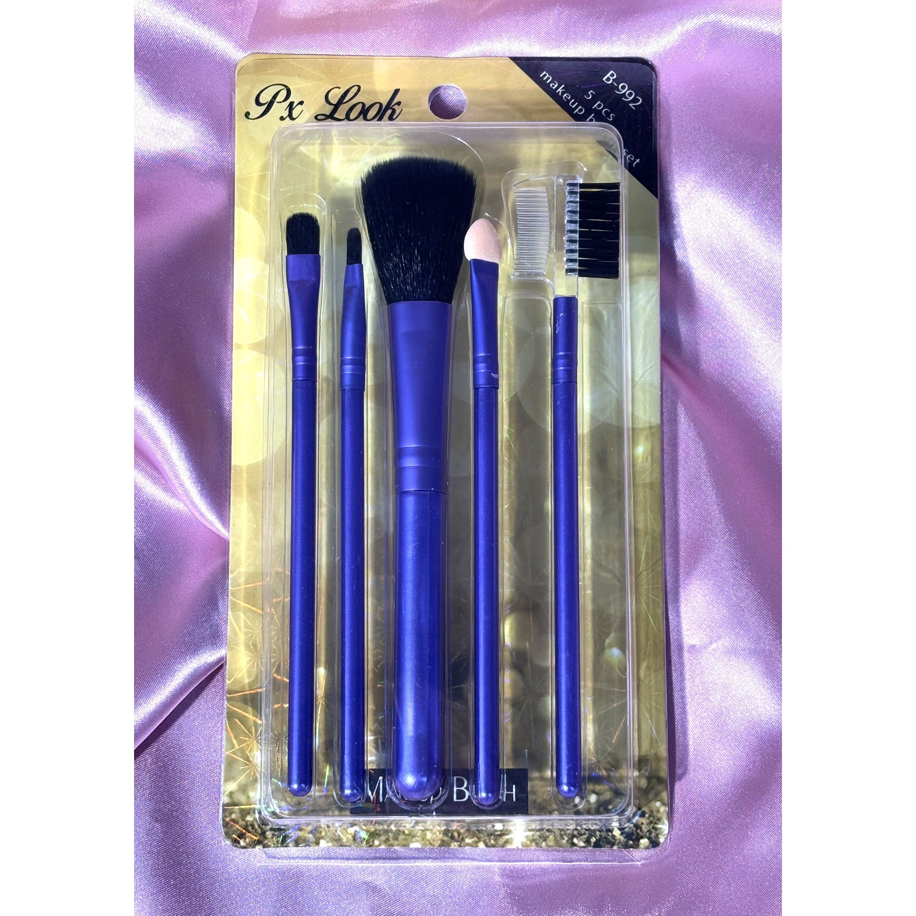 Makeup Brush Set: 5pcs