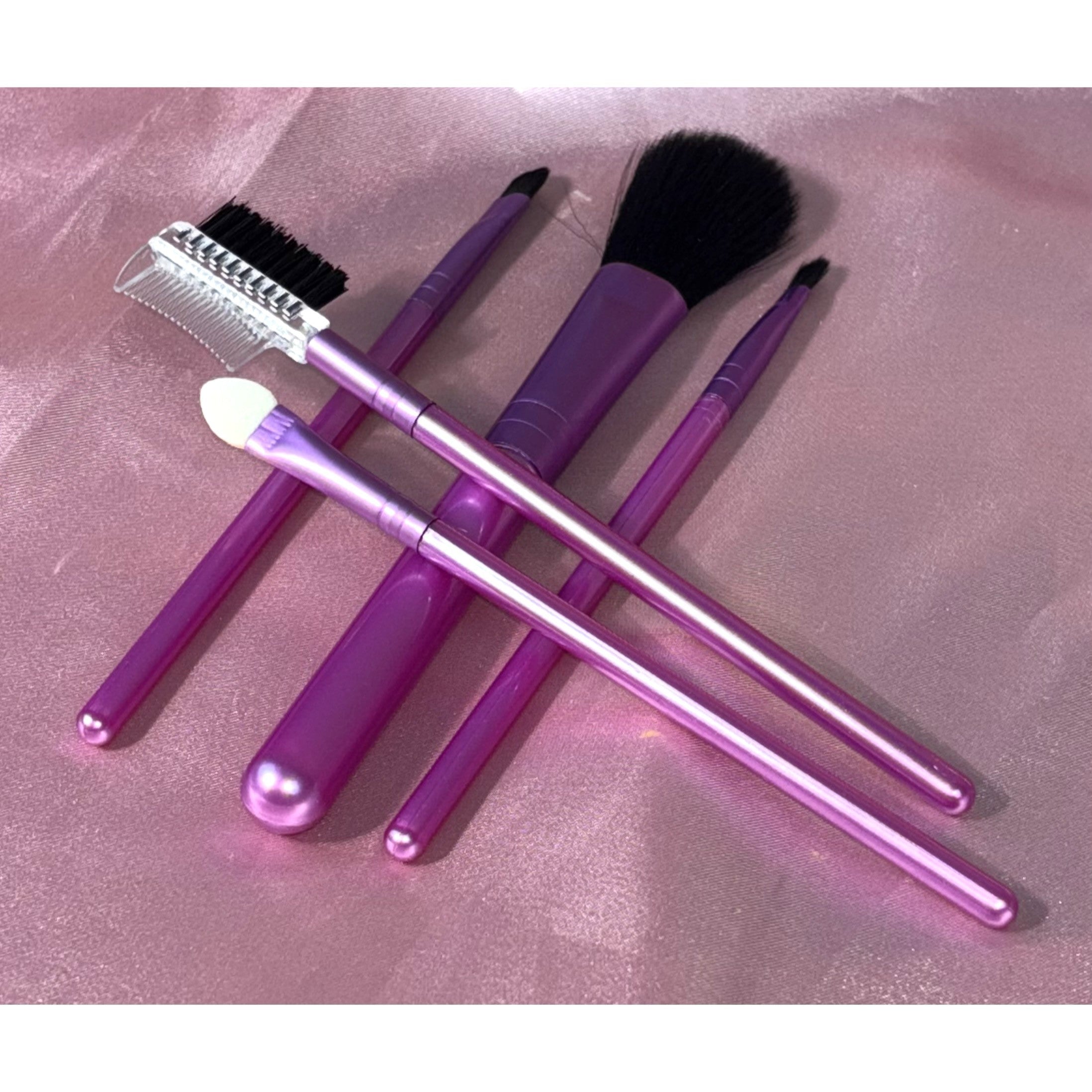 Makeup Brush Set: 5pcs
