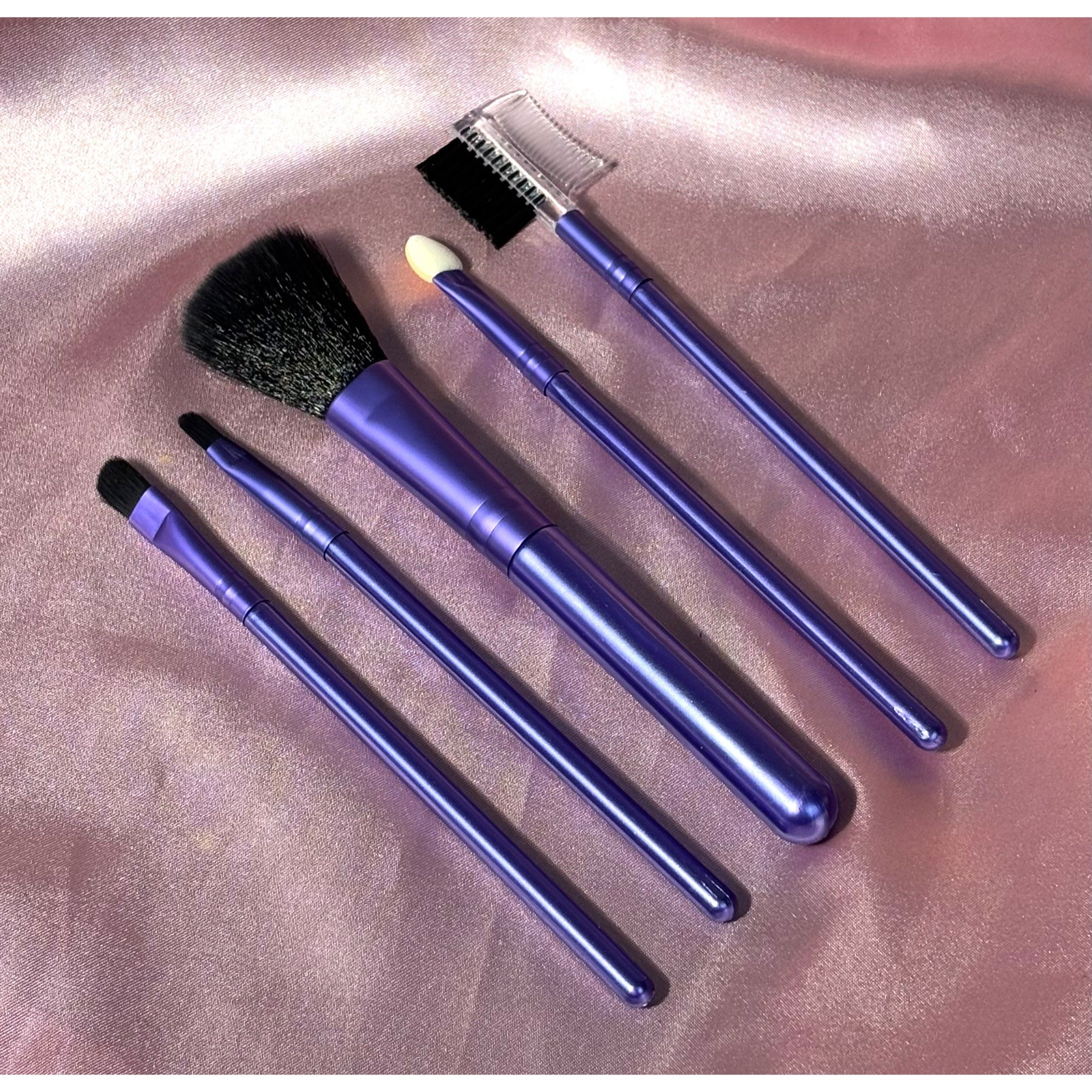 Makeup Brush Set: 5pcs