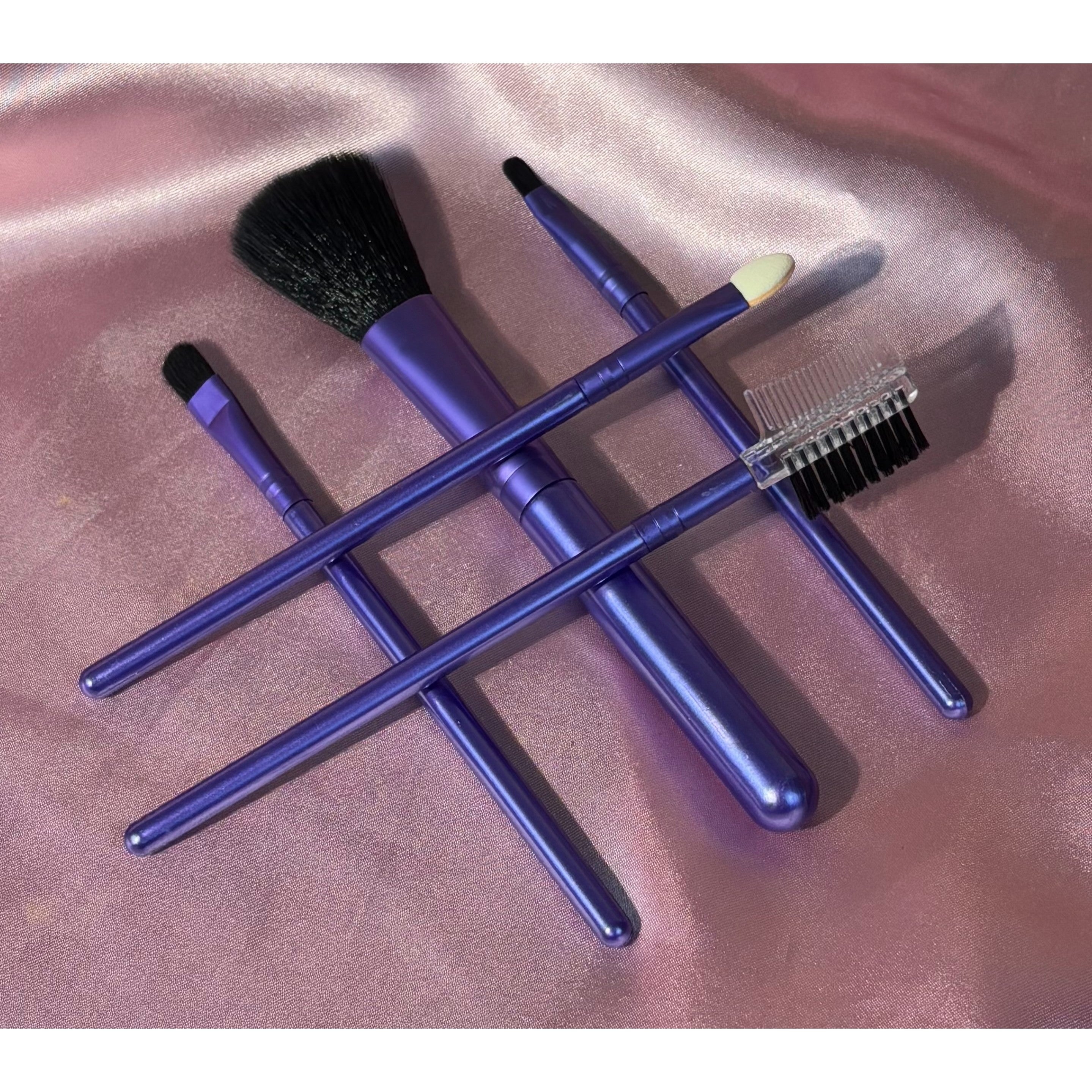 Makeup Brush Set: 5pcs