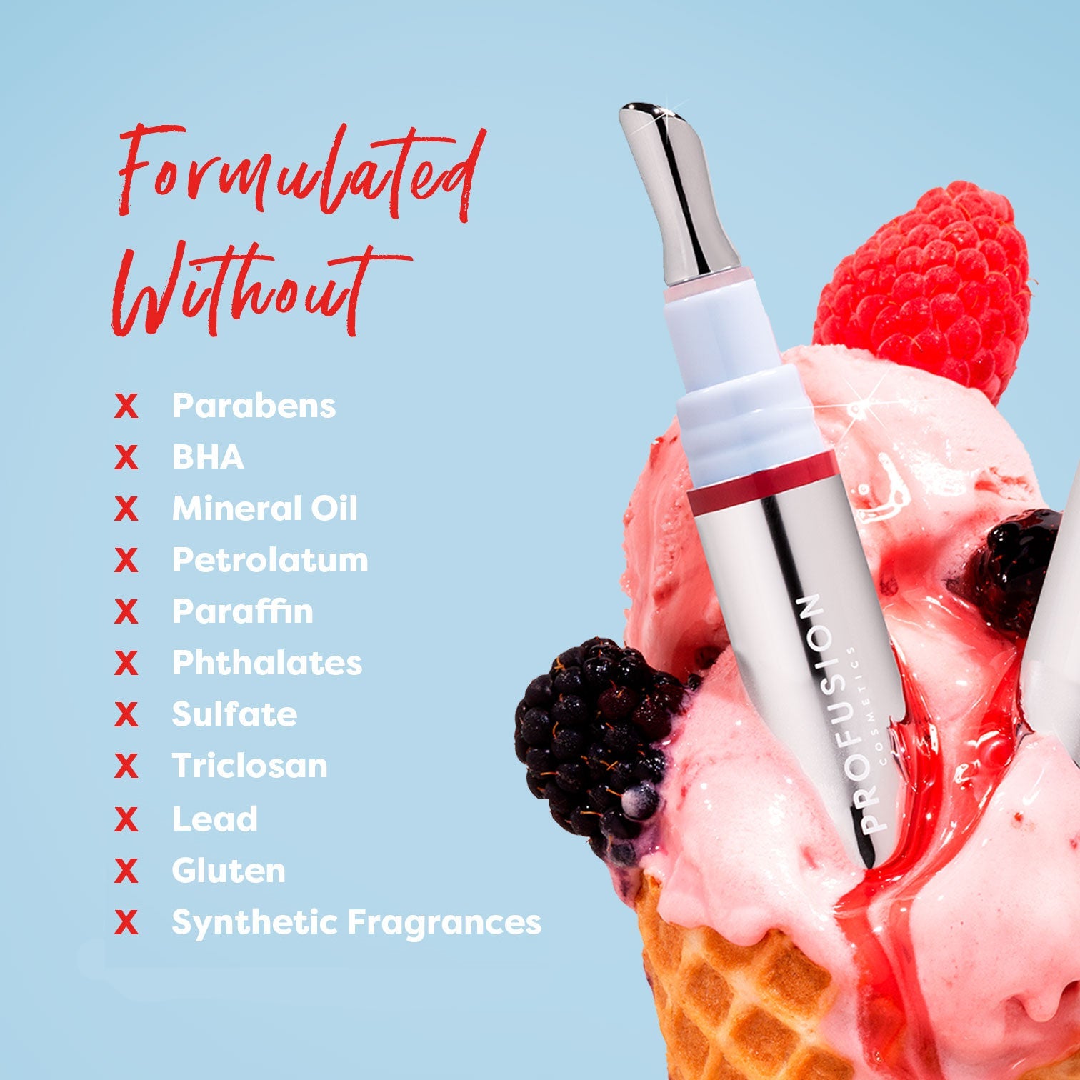 Frosted Kiss Cooling Plumping Lip Gloss