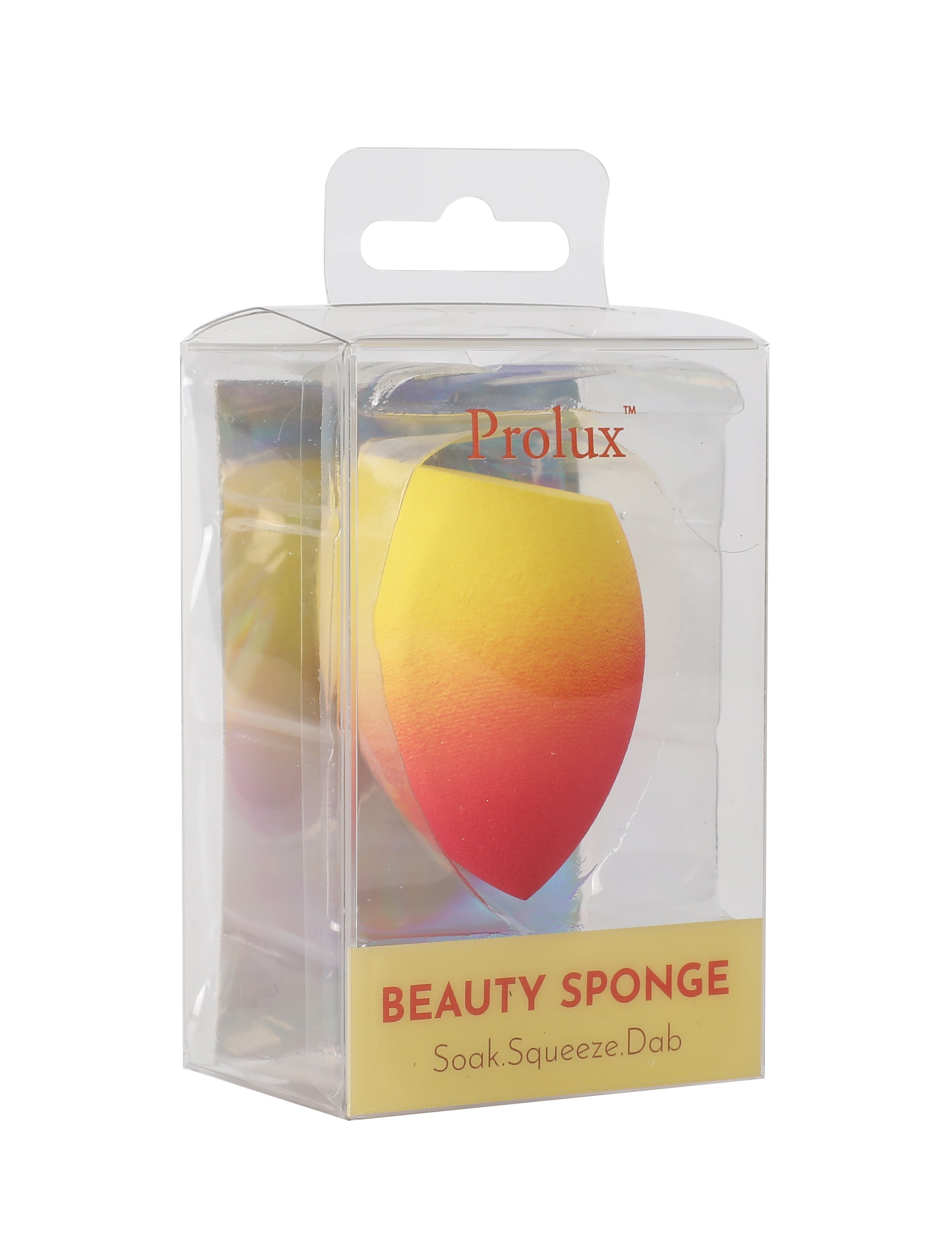 Beauty Sponge: Soak. Squeeze. Dab
