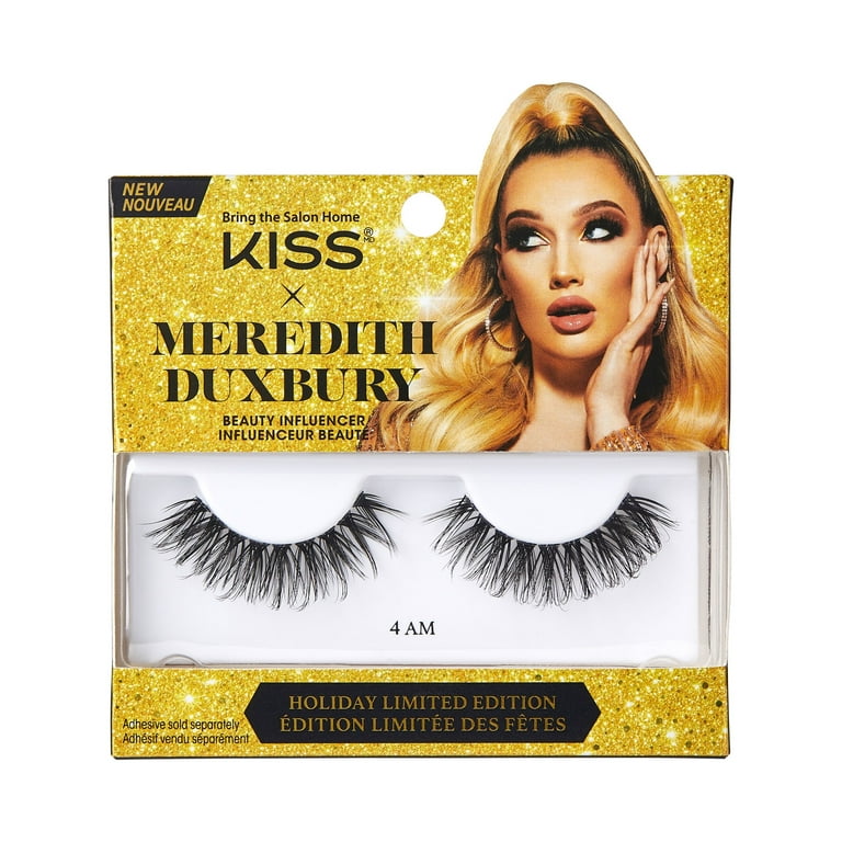 Pestañas postizas de edición limitada navideñas KISS X Meredith Duxbury