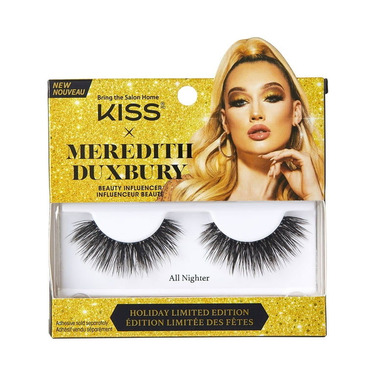 Pestañas postizas de edición limitada navideñas KISS X Meredith Duxbury