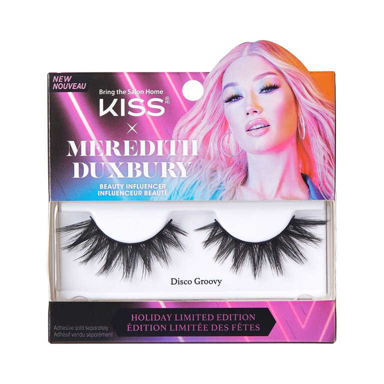Pestañas postizas de edición limitada navideñas KISS X Meredith Duxbury