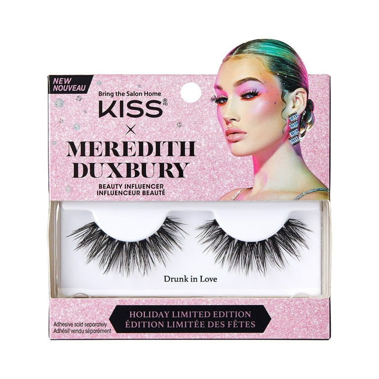 Pestañas postizas de edición limitada navideñas KISS X Meredith Duxbury