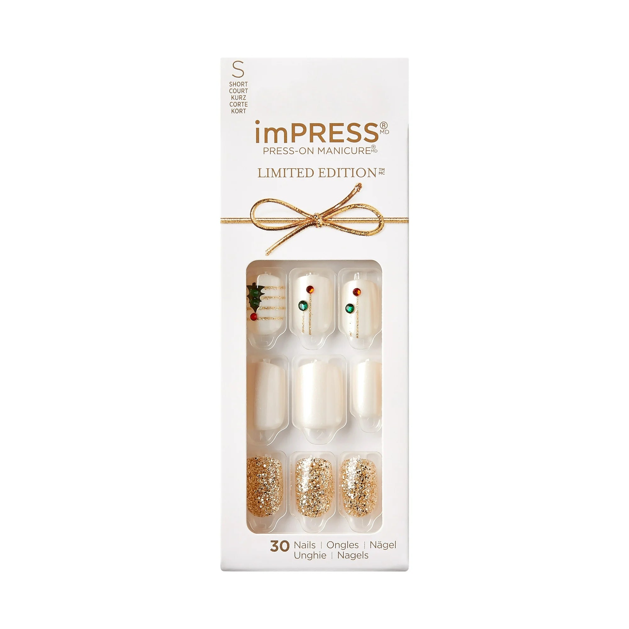 Manicura a presión imPRESS Edición limitada de Navidad 30