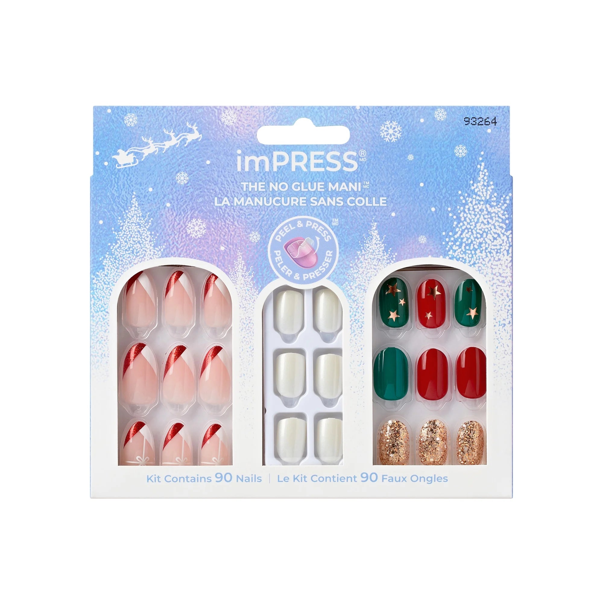 Set de regalo de manicura a presión IMPRESS