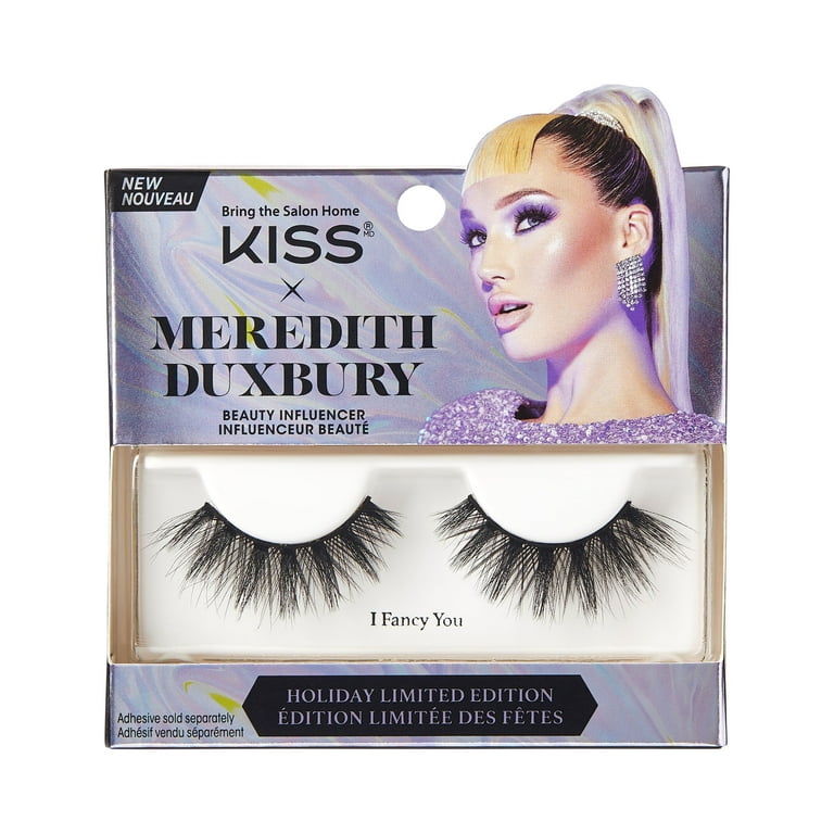 Pestañas postizas de edición limitada navideñas KISS X Meredith Duxbury