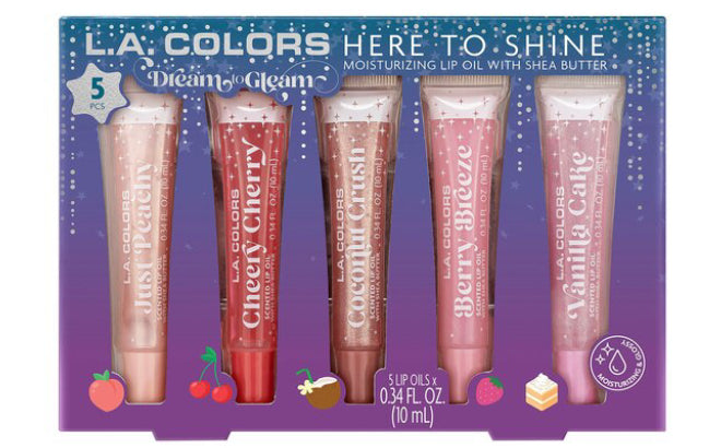 Brillos labiales brillantes LA COLORS Dream To Gleam (paquete económico)