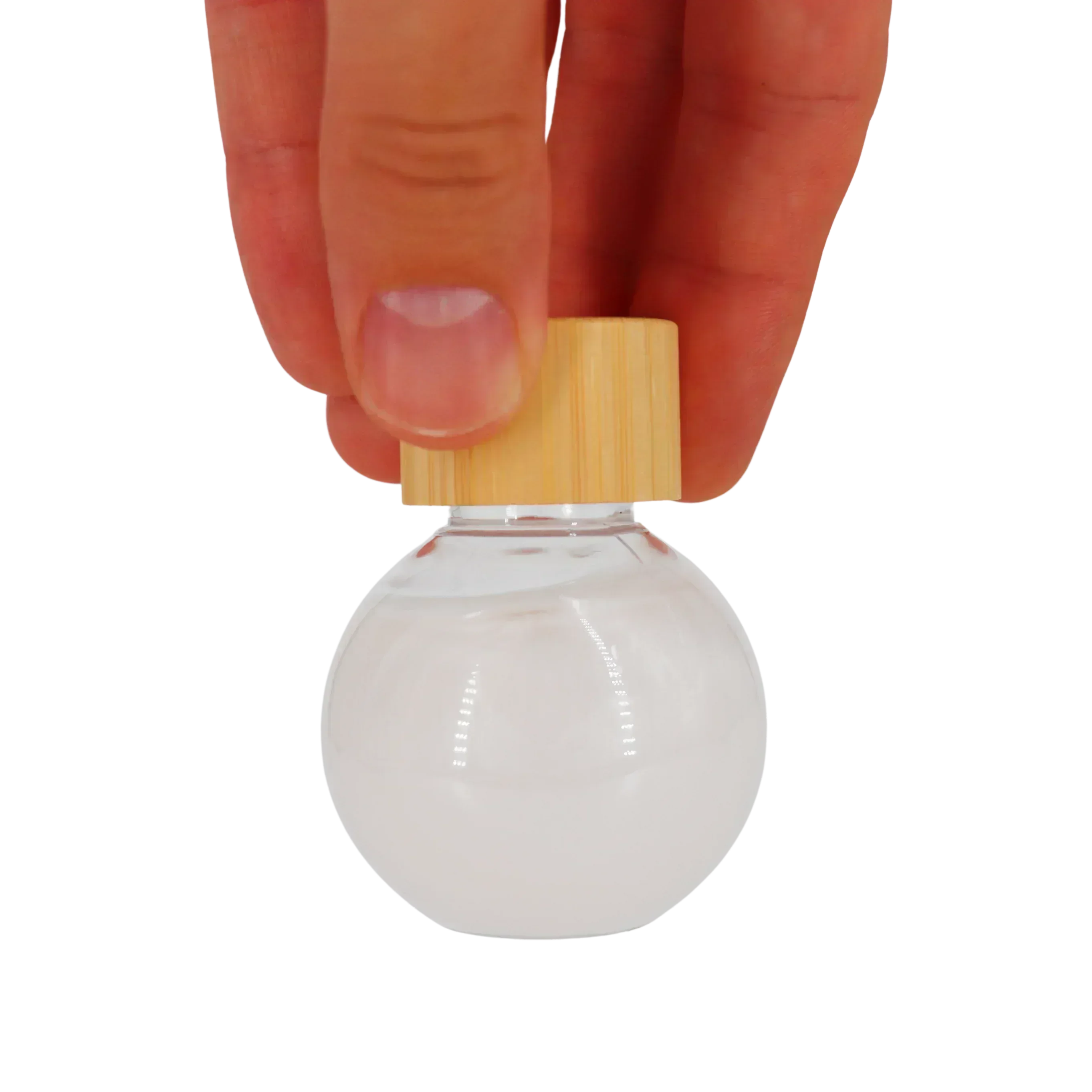 Sun Veil Liquid Bath Bomb - Orange Zest and White Oak