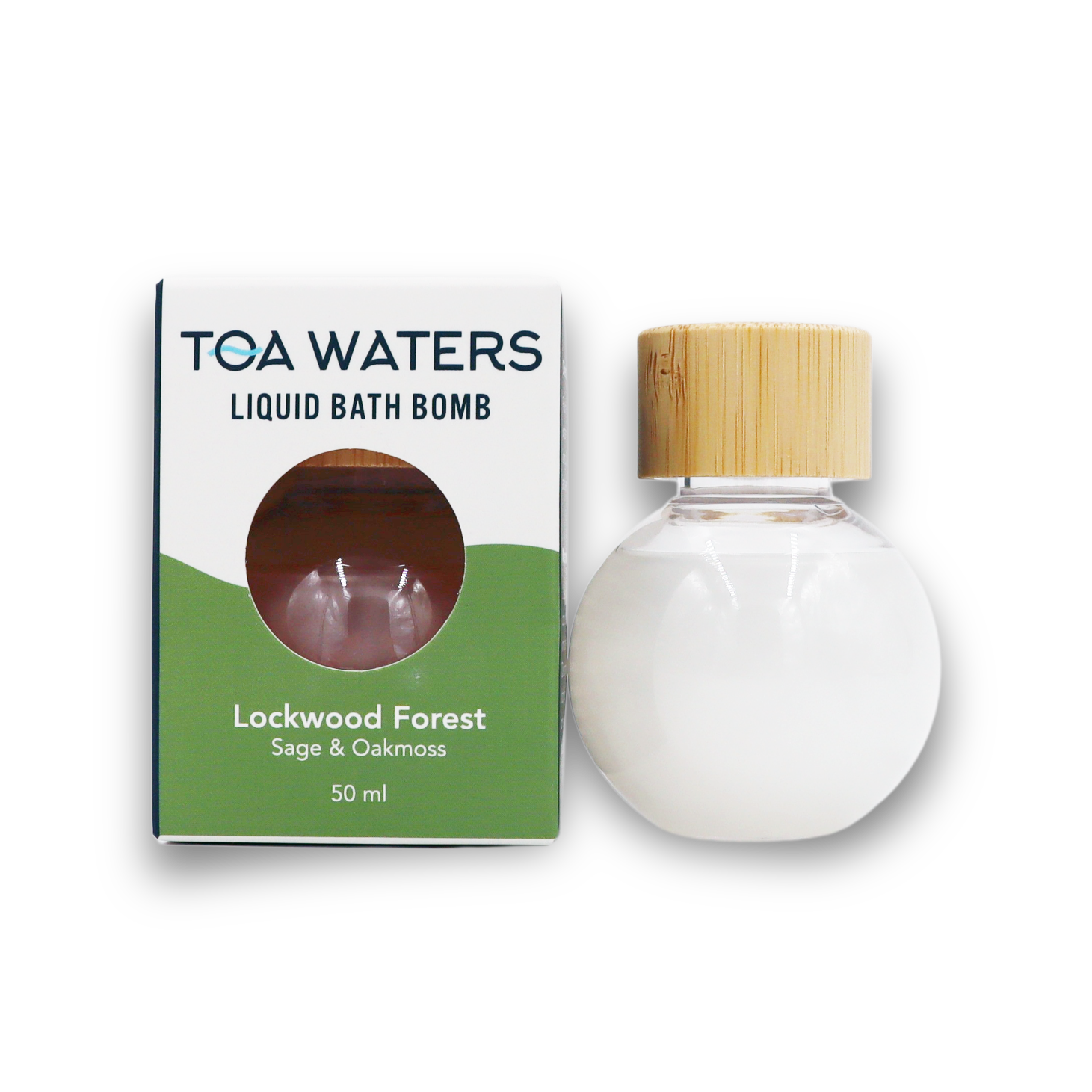 Lockwood Forest Liquid Bath Bomb - Sage, Oakmoss, and Lavender