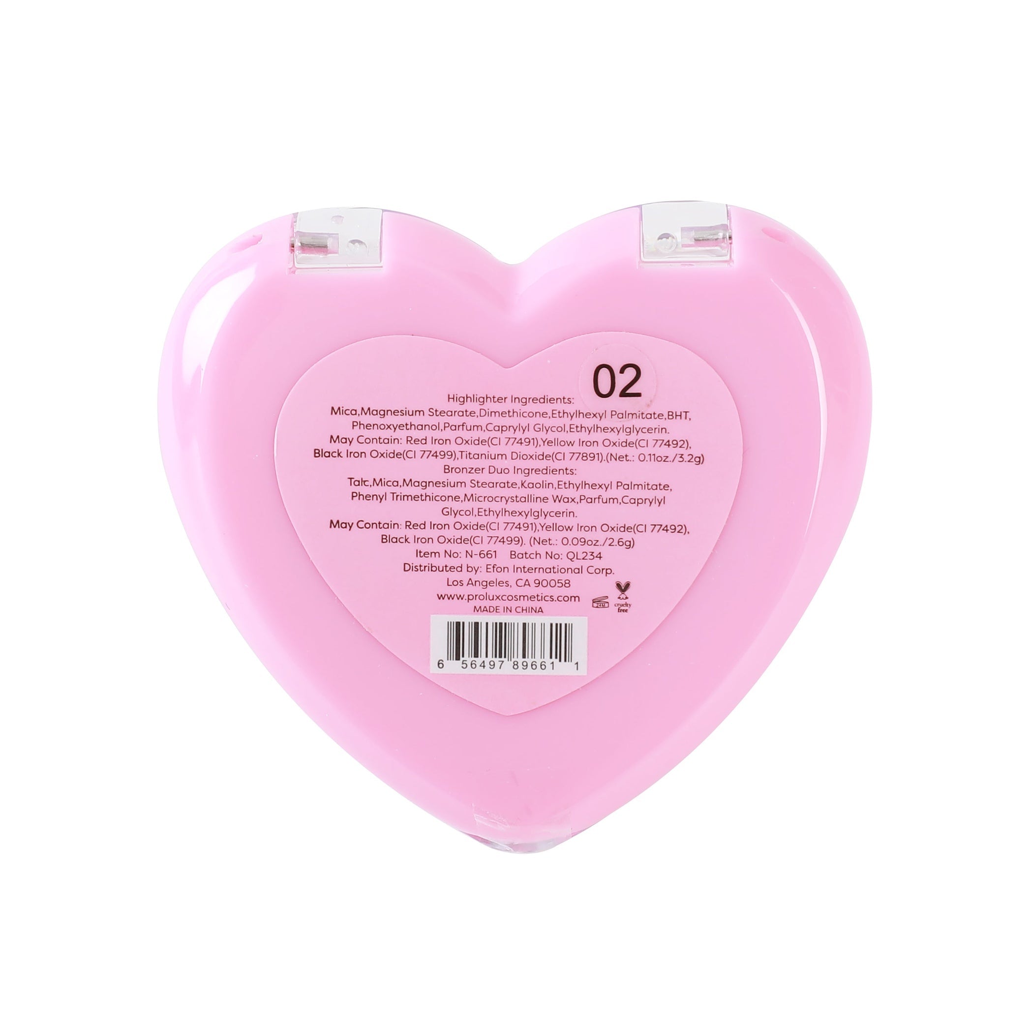 PxLook HeartBreaker Highlighter and Bronzer Duo