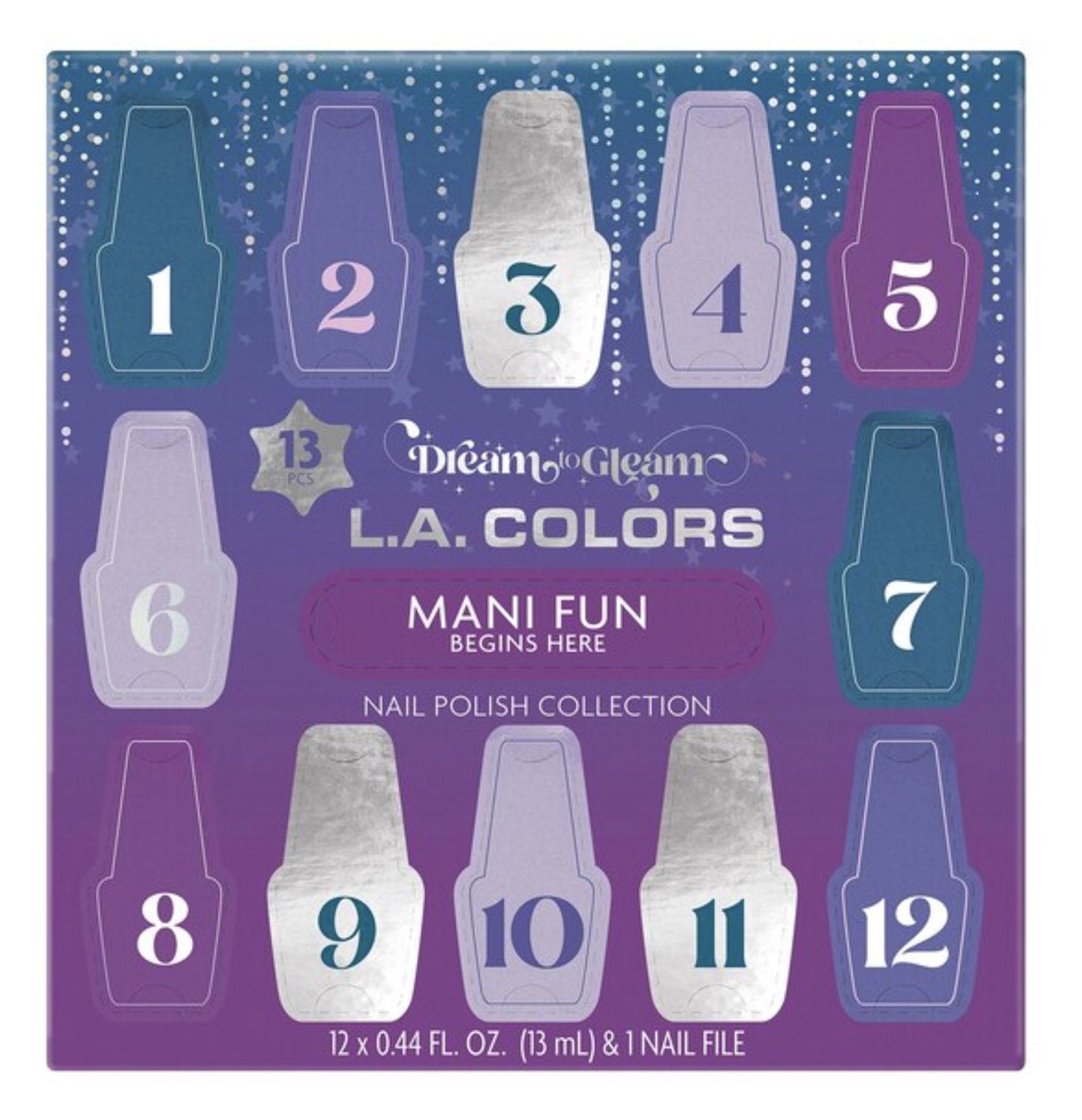 L.A COLORS Dream to Gleam Color Craze Mani Fun Gift Set