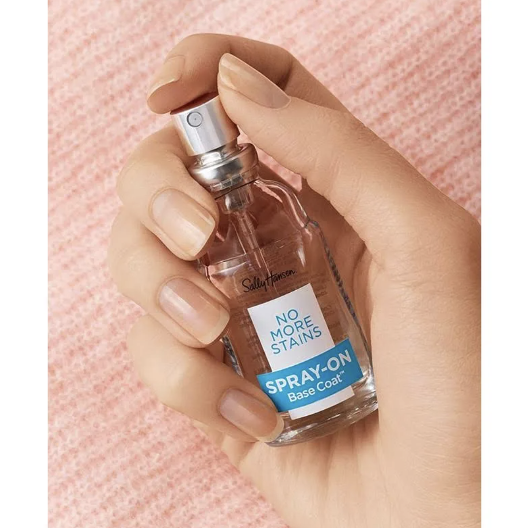 Capa base en aerosol para el tratamiento No More Stains de SALLY HANSEN