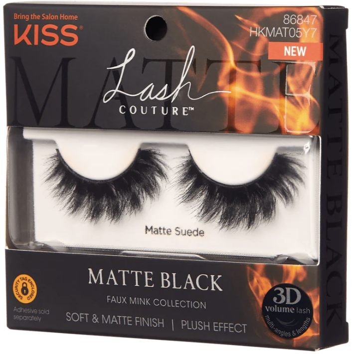 KISS Lash Couture Matte Black Faux Mink Collection