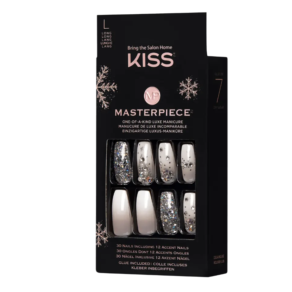 Uñas de manicura de lujo únicas y maestras de KISS