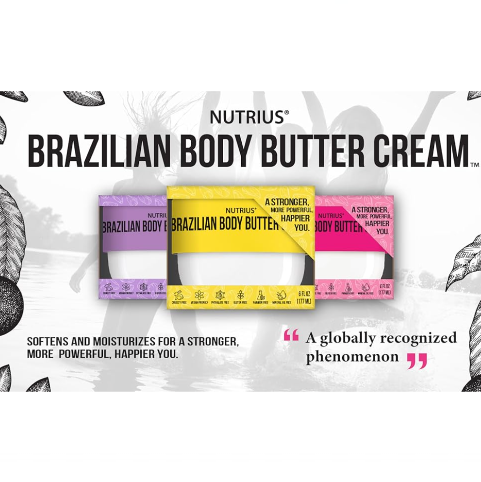 Crema corporal brasileña NUTRIUS