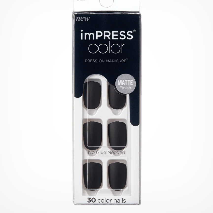 Uñas postizas de color KISS ImPRESS