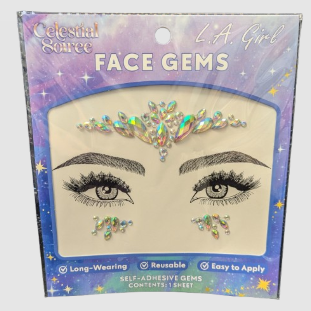 Mascarilla facial con gemas de LA GIRL