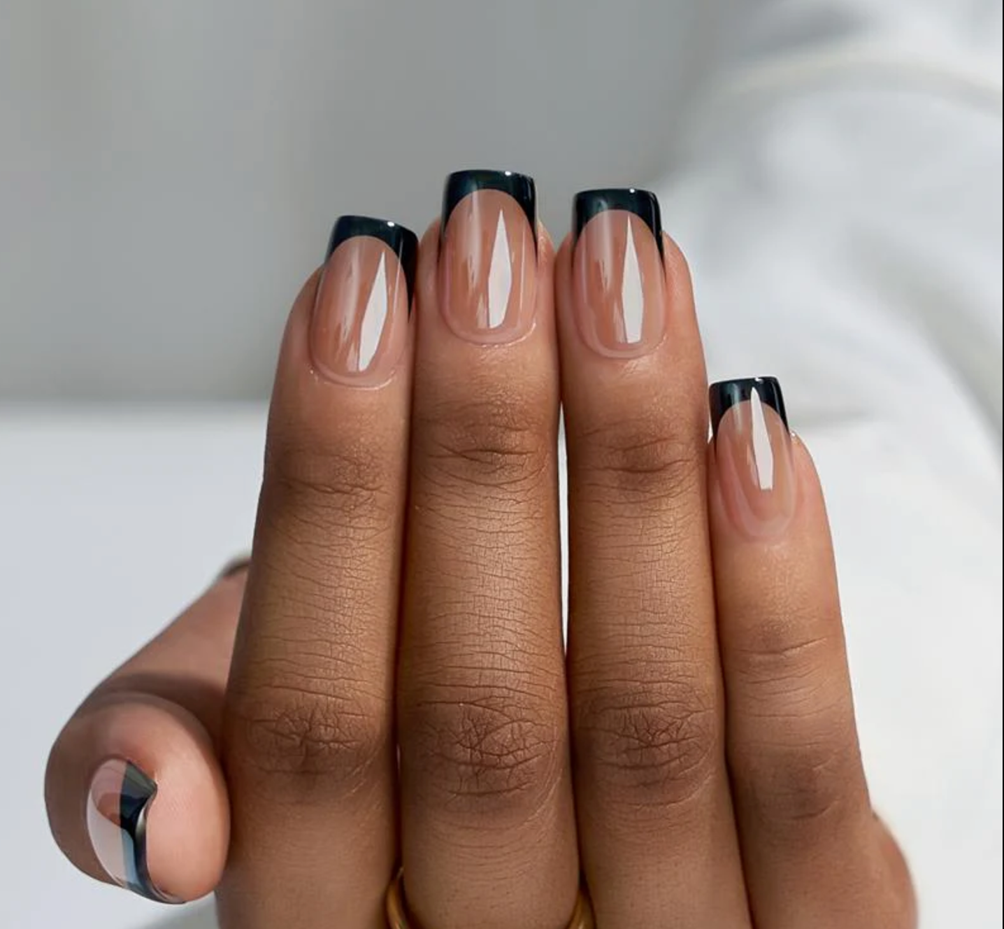 Braveheart Short Square Nails - Press On Nails | Long Lasting & Reusable