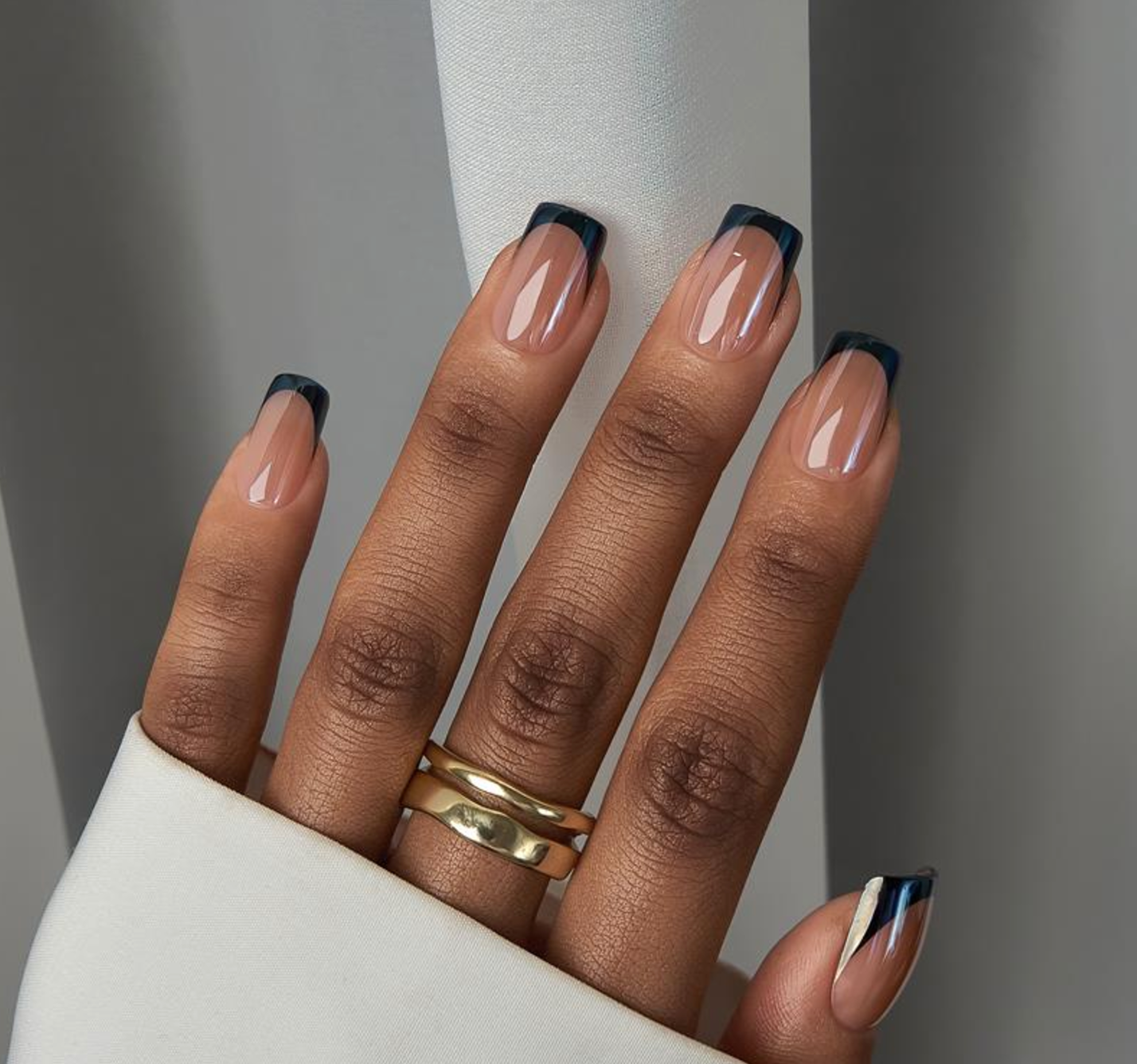 Braveheart Short Square Nails - Press On Nails | Long Lasting & Reusable